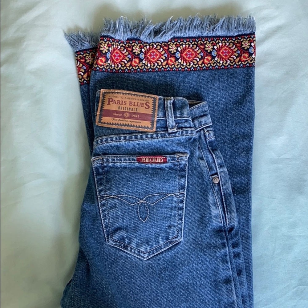 Vintage Bellbottom Paris Blues